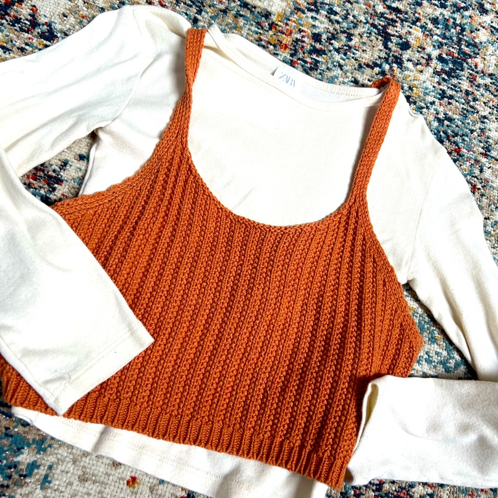 Girls Zara Top - Picture 1 of 4